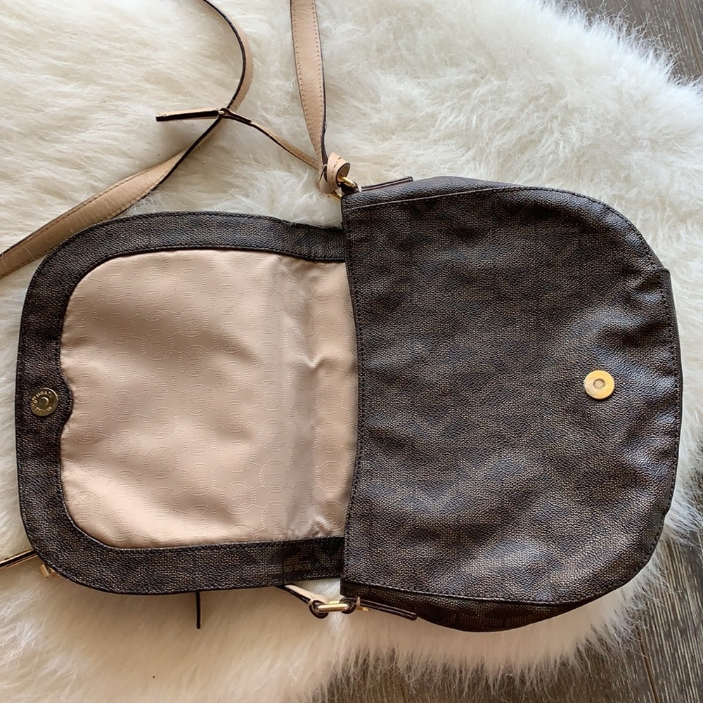 Michael Kors | brown MK Satchel Crossbody Bag - Picture 11 of 16